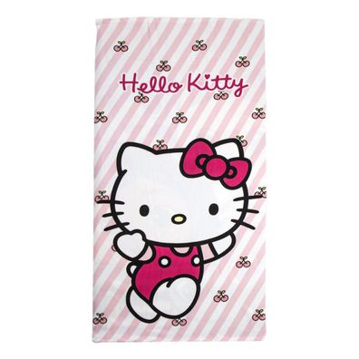 Hello Kitty Badetuch Kinder Strandtuch 140×70 cm aus Polyester