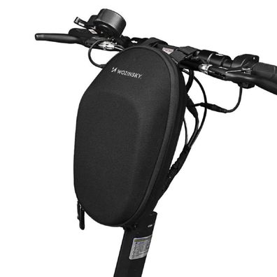 Wozinsky wasserdichte Scooter Lenkertasche Rollertasche 4l schwarz (WSB1BK)