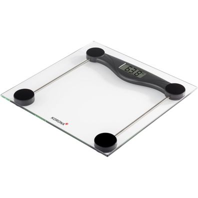 Korona Glaswaage Personenwaage OLIVIA | 180 kg Tragkraft zeitloses Design