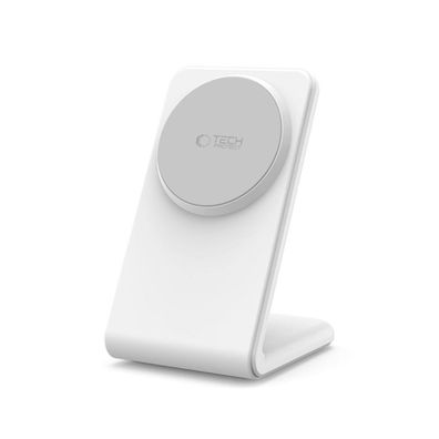 Tech-Protect QI15W-A38 MagSafe kabelloses Ladegerät Weiß