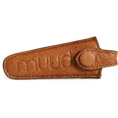 muud Espoo Scherenetui aus Leder 3,5 x 2 x 8 cm Whisky