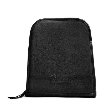 muud Voss Stricknadeletui 25x22x16 cm in Schwarz – stilvoll und geräumig