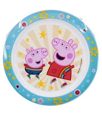 Peppa Pig Kinder Teller Mikrowellengeeignet für zu Hause