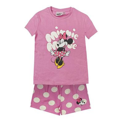 Disney Minnie Mouse Schlafanzug Kinder Pyjama T-Shirt & Short aus 100?% Baumwolle