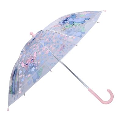 Disney Stitch ? 71 cm Regenschirm für Kinder mit einfachem Öffnungsmechanismus