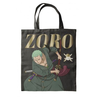One Piece Stofftasche 40 × 35 cm Tragetasche mit Motiv