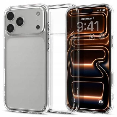 Spigen Ultra Hybrid Case kompatibel mit iPhone 17 Pro Max – Transparent