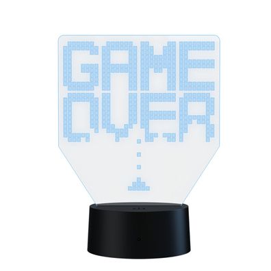 Qware 3D LED Lampe – RGB Tischlampe mit Farbwechsel und Fernbedienung