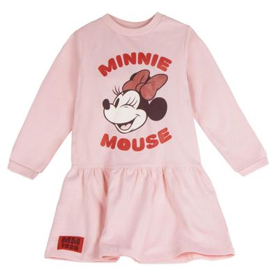 Disney Minnie Mädchen Kleid – Weiches Sweatkleid für Schule & Freizeit
