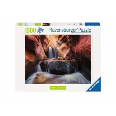 Power of Nature Puzzle Der Wasserfall im Red Canyon (1500 Teile)