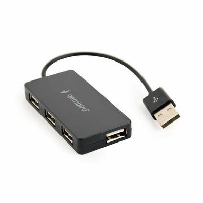 gembird 4-Port-USB-Hub, schwarz