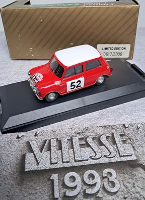Mini Cooper Morris S Winner Rallye Monte Carlo 1965 limitiert , Vitesse