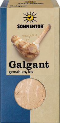 3x Sonnentor Galgant gemahlen, Packung 35g