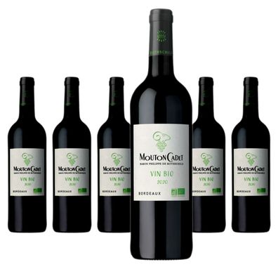 6 x Baron Philippe de Rothschild Mouton Cadet Rouge – 2022