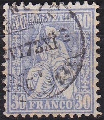 Schweiz Switzerland [1862] MiNr 0033 C ( O/used ) [01]