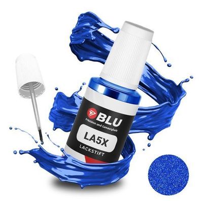 Lackstift LA5X BLAU Perlblau VW Autolack