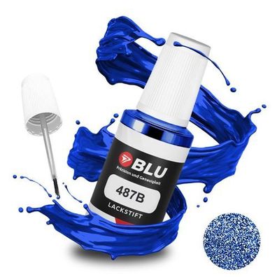 Lackstift 487B BLAU Notturno FIAT Autolack