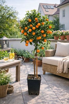 Hernandina Clementinenbaum 120-150 cm Mediterraner Citrusbaum mit süßen Früchten
