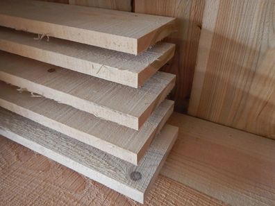 Fichte Brett 20 x 2,4 cm 0,1 bis 4,0 m Terrasse Sichtschutz Möbelholz Zaun