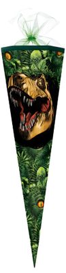 Nestler Schultüte Tüllv. 85 cm 6-eckig DinoDschung Copp