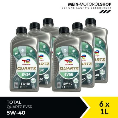 Total Quartz EV3R 5W-40 6x1 Liter