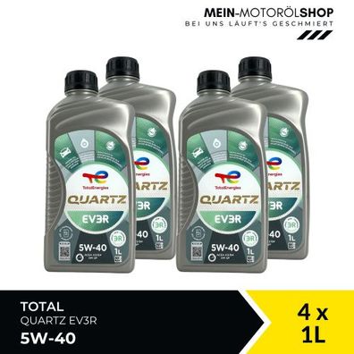 Total Quartz EV3R 5W-40 4x1 Liter