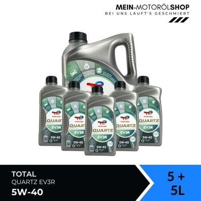 Total Quartz EV3R 5W-40 5 + 5 Liter