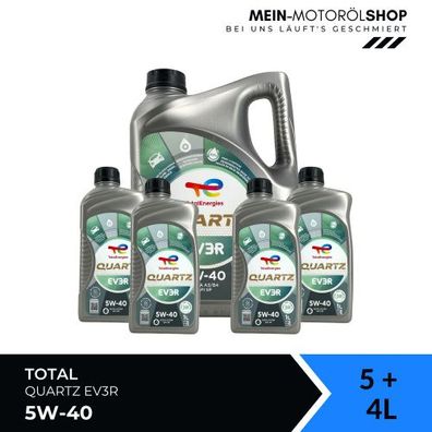 Total Quartz EV3R 5W-40 5 + 4 Liter