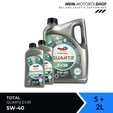 Total Quartz EV3R 5W-40 5 + 2 Liter