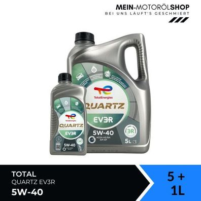 Total Quartz EV3R 5W-40 5 + 1 Liter
