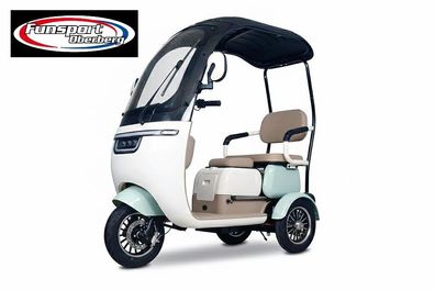 FSO CX2 RD110 3-Rad Scooter Elektromobil mit Dach 60V 1000W