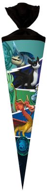 Nestler Schultüte Filzv. 70 cm rund DragonsNineRealm DreamW