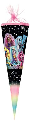 Nestler Schultüte Tüllv. 85 cm 6-eckig Monster High Mattel