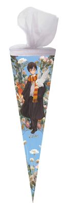 Nestler Schultüte Tüllv. 50 cm rund PotterFantasy WarnerB