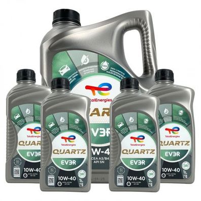 Total Quartz EV3R 10W-40 5 + 4 Liter