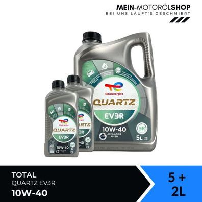 Total Quartz EV3R 10W-40 5 + 2 Liter
