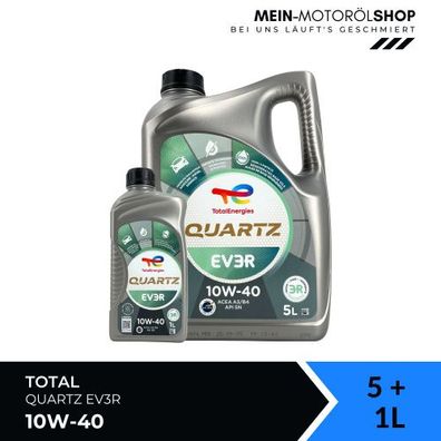 Total Quartz EV3R 10W-40 5 + 1 Liter