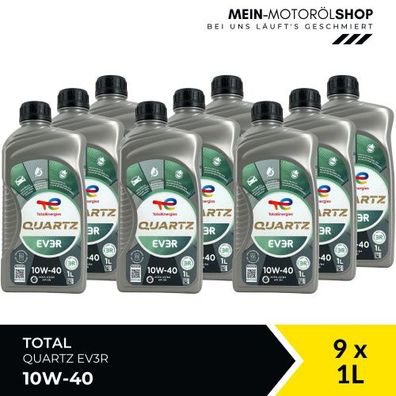 Total Quartz EV3R 10W-40 9x1 Liter
