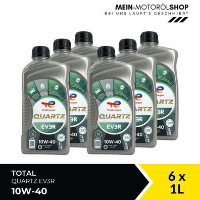 Total Quartz EV3R 10W-40 6x1 Liter