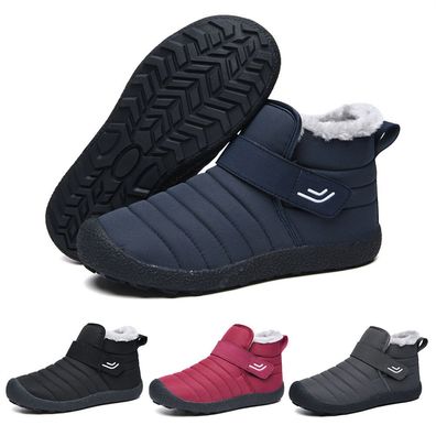 Herren Damen Winterstiefel Warm Gefutterte Schneestiefel Winterschuhe Stiefel