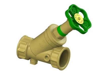 Schloesser JS KFR-VENTIL, Muffenanschluss O.E., ST. SP, N40,1 1/2, R-MS, VGW