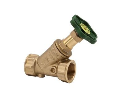 Schloesser JS Freistromventil, Muffenanschl. O.E., ST. SP, N32,1 1/4, R-MS, VGW