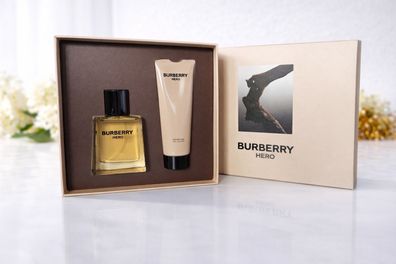 Burberry Hero Set 50ml Eau de Toilette + Shower Gel 75ml Herren Duft Geschenk