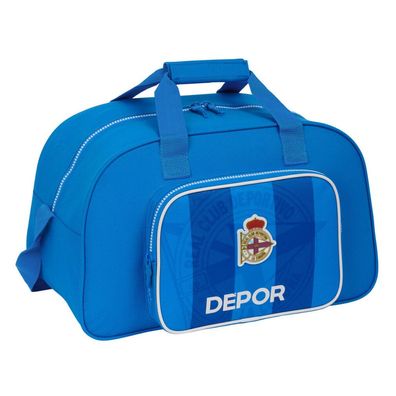R. C. Deportivo de La Coruña Sporttasche Blau 40 x 24 x 23 cm
