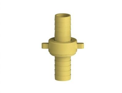 Schloesser JS MS-SCHLAUCHVERSCHRAUBUNG 3-TEILIG, Lachdichtend,5/8"x3/4"