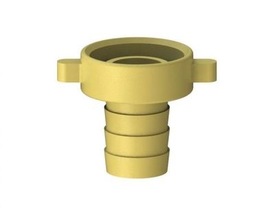 Schloesser JS MS-SCHLAUCHVERSCHRAUBUNG 2-TEILIG, Lachdichtend,3/4"x1"