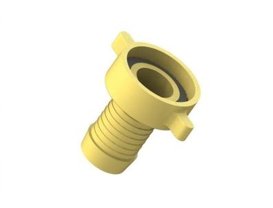 Schloesser JS MS-SCHLAUCHVERSCHRAUB., CHWER 2-TEILIG, Lachdichtend,1"x1 1/4"