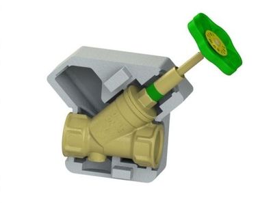 Schloesser JS KFR-VENTIL, Muffenanschluss O. ENTL., TEIG. SP., . DS, N20, VGW