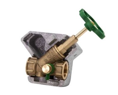 Schloesser JS Freistromventil, Muffenanschl. M. ENTL., TEIG. SP., . DS, N20, VGW