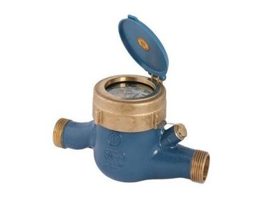 Schloesser JS Wasserzaehler MNR, Waagerecht BIS 30 GRAD, 3=25,2",300MM, 80